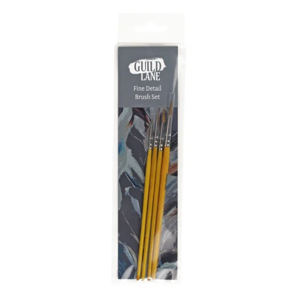 Guild Lane Fine Detail Brush Set (4 pcs)