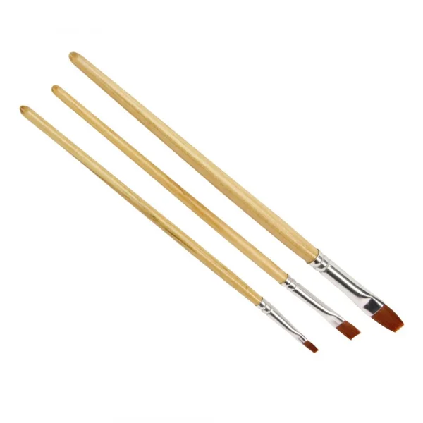 Guild Materials Flat Brush Set (3 pcs)