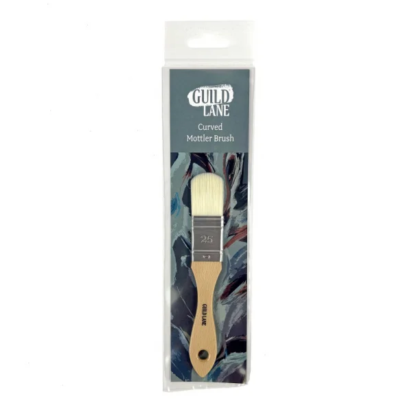 Guild Lane Curved Mottler Brush, 25mm