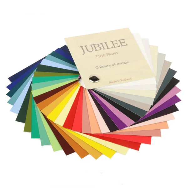Guild Lane Jubilee 30-Colour Fan Deck (70x70mm)