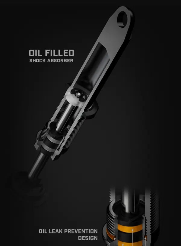 GMade RSD Shock 100mm For 1:10 Crawler (2) &mdash; image 3 of 9