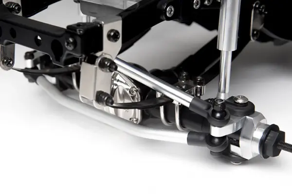 GMade Bent Front Steering Rods For GS01 Zero Ackerman Knuckle — image 5 of 5