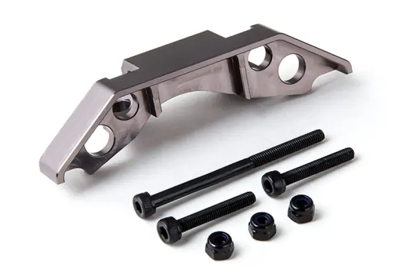 GMade GS01 Rear Axle Truss Upper Link Mount (Ti. Grey) &mdash; image 2 of 4