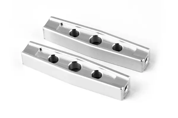 GMade GS01 Machined M3 44mm Upper Link (Silver) (2) — image 3 of 3