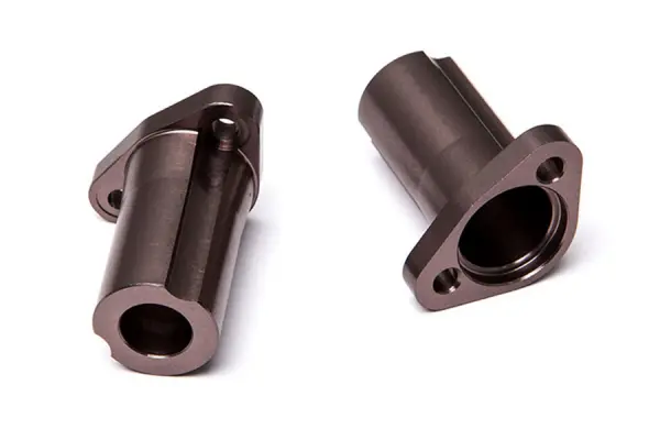 GMade Aluminium Straight Axle Adapter (Ti. Grey) GS01 Axle &mdash; image 2 of 3