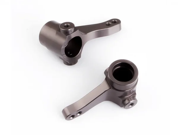 GMade Aluminium One Piece Titanium Grey Knuckle Arm (2)