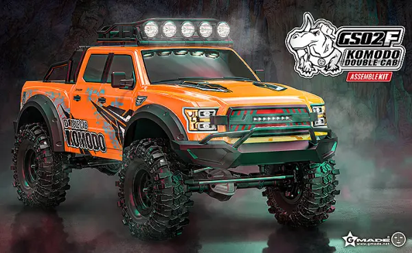 GMade 1:10 GS02F Komodo Double Cab TS Kit — image 11 of 20