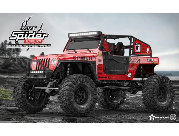 GMade GS02F Spider Portal TS Assembly Kit
