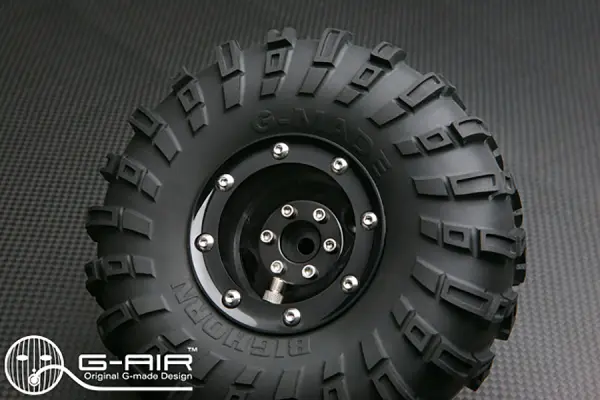 GMade G-Air System Wheel Silver Metal Stoppers (2) — image 2 of 2