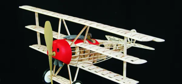 Guillow Fokker Triplane (Laser Cut) &mdash; image 6 of 6