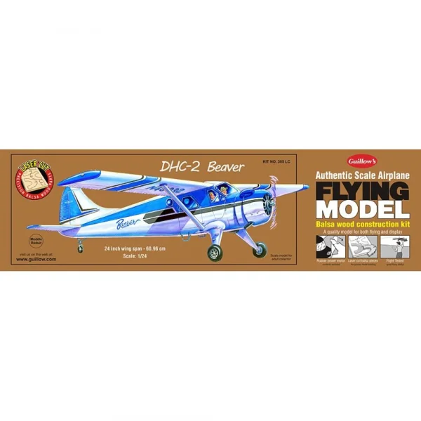 Guillow DHC-2 Beaver (Laser Cut)