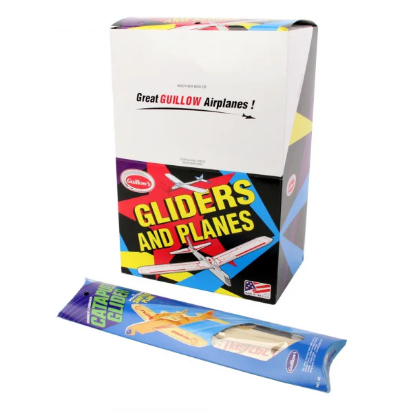 Guillow Catapult Glider Display (12pcs)