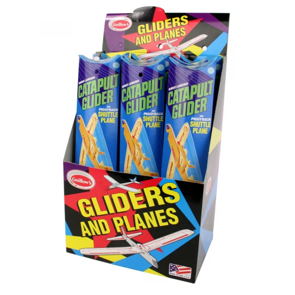 Guillow Catapult Glider Display (12pcs)