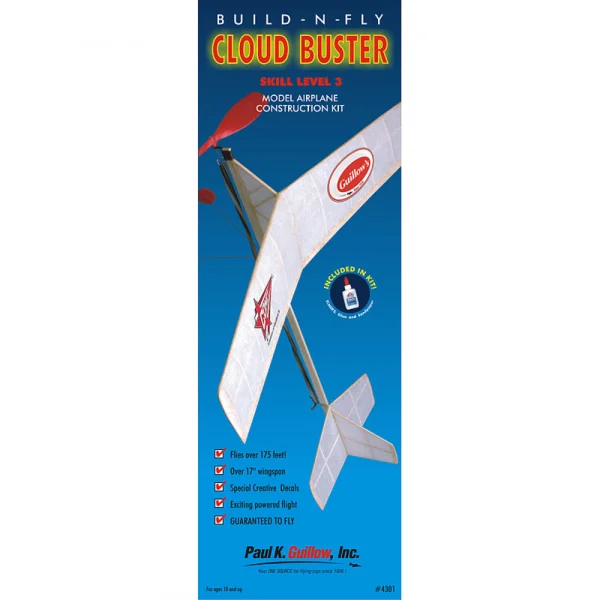 Guillow Cloud Buster with Glue — image 2 of 2