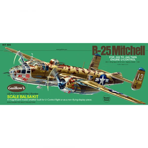 Guillow B25 Mitchell