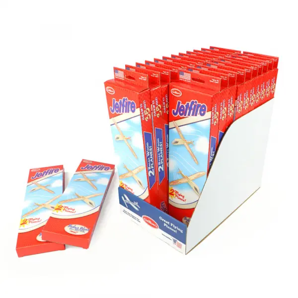 Guillow Jetfire Two-Pack Boxed Inner Counter Display &mdash; image 2 of 2