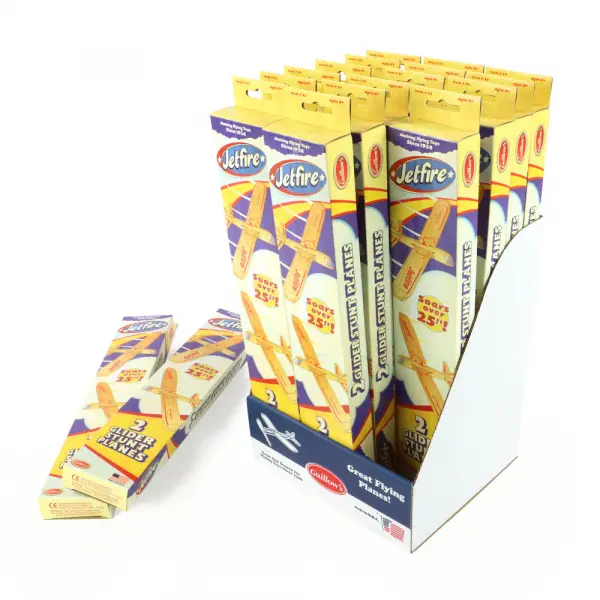 Guillow Jetfire Two-Pack - Retro Boxed Counter Display &mdash; image 2 of 2
