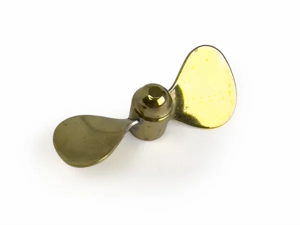 Brass Propeller (Classic) - 2 Blade - 45mm - M4 - RH
