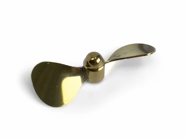 Brass Propeller (Classic) - 2 Blade - 70mm - M4 - LH