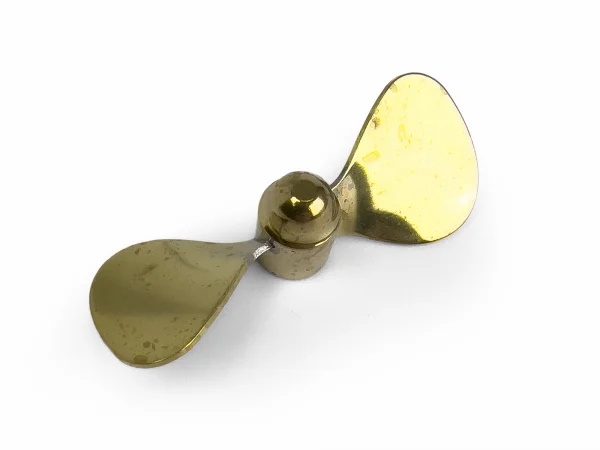 Brass Propeller (Classic) - 2 Blade - 70mm - M4 - RH