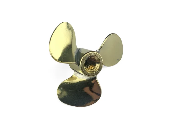Brass Propeller (Classic) - 3 Blade - 20mm - M4 - RH