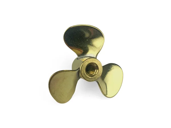 Brass Propeller (Classic) - 3 Blade - 30mm - M4 - LH