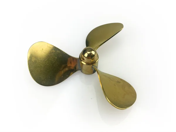 Brass Propeller (Classic) - 3 Blade - 60mm - M4 - LH