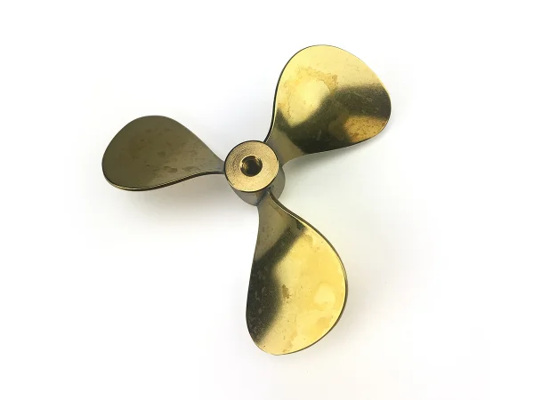 Brass Propeller (Classic) - 3 Blade - 70mm - M4 - RH