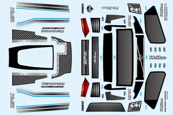 Hobao EPX Clear Bodyshell — image 3 of 4