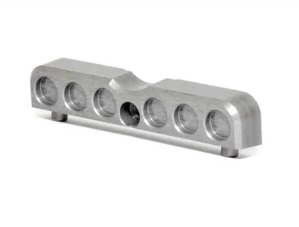 Hobao Hyper VS2 CNC Aluminium Front Lower Arm Holder (Fr)