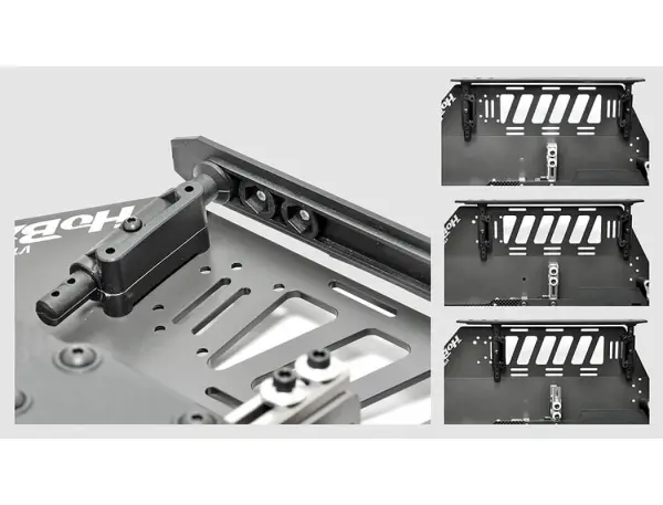 Hobao Hyper Extreme VTE2 V2 1/7 Side Body Support Mounts — image 2 of 2