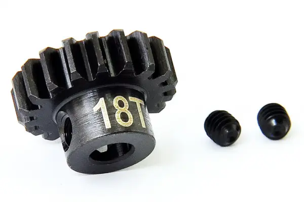 Hobao 1:8 Motor Gear Pinion - 18T (5mm Shaft) — image 3 of 3