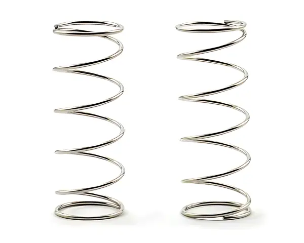 Hobao Hyper SS/Cage Front Shock Spring-Silver (2) — image 1 of 3