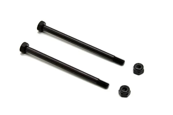 Hobao Hyper MT Sport Plus II New Hub Hinge Pin M4X62mm (2) — image 2 of 2