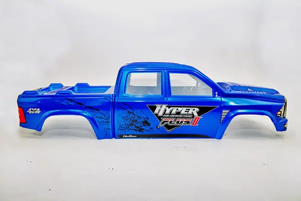 Hobao Hyper MT Plus II Printed Body Shell - Blue — image 5 of 5