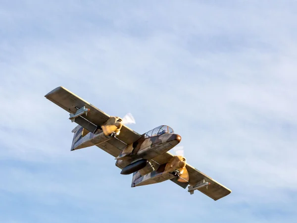 Hangar 9 OV-10 Bronco 30cc ARF With Landing Gear Set [COLLECTION SG14 1QN ONLY]