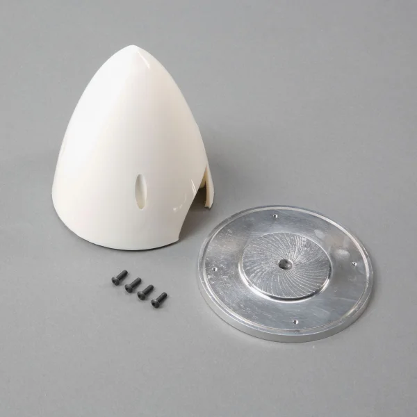 Spinner w/ Aluminium Backplate; 4-inch: Van s RV-4 30cc