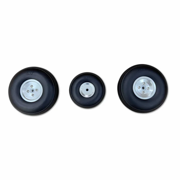 Aluminium Hub Wheel Set (3): OV-10 Bronco 20cc