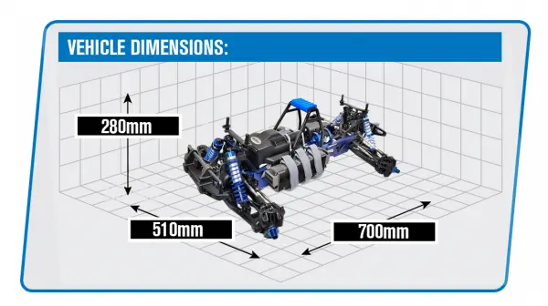 Hobao Hyper MT Plus II Electric - Rolling Chassis — image 11 of 11