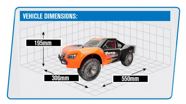 Hobao Hyper 10SC 2.0 RTR - Orange/Black — image 15 of 15