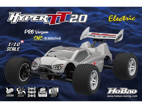 Hobao Hyper TT 2.0 Pro Truggy RTR - Silver