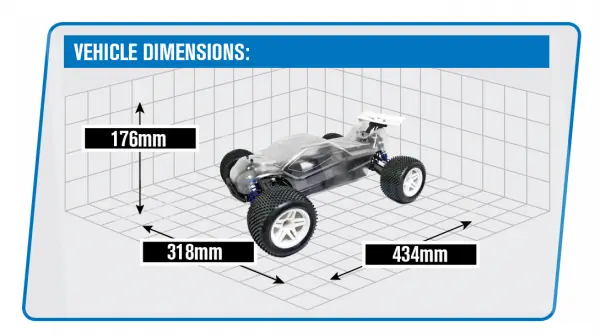 Hobao Hyper TT 2.0 Pro Truggy ARTR - Clear — image 4 of 18