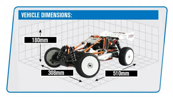 Hyper Cage Buggy 28 - Orange — image 2 of 15