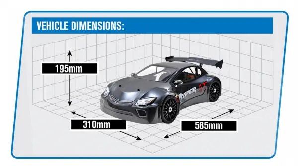 Hobao Hyper GTS 28 - Grey — image 2 of 15