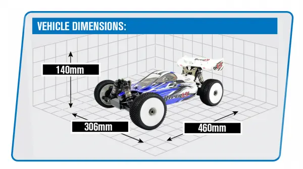 Hobao Hyper VS Buggy - Blue — image 12 of 12