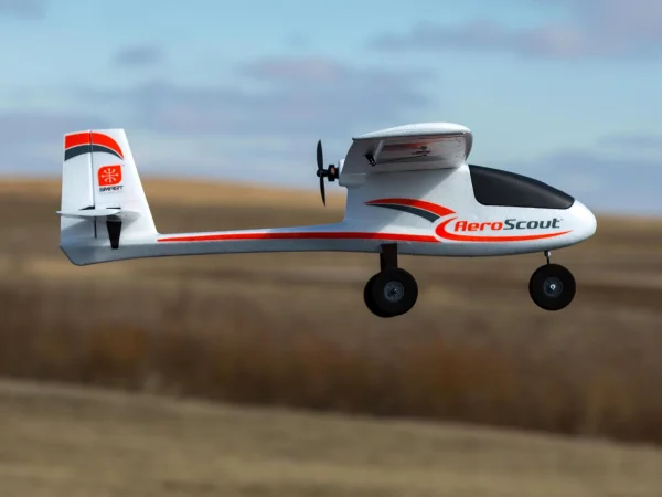 HobbyZone AeroScout S2 1.1m - BNF Basic