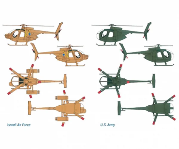 Italeri Ah-6 Night Fox