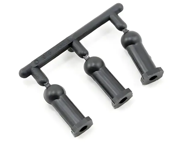 Tamiya 4mm Adjuster (Black 3 Pcs) — image 1 of 3