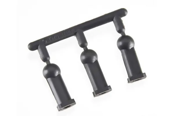 Tamiya 4mm Adjuster (Black 3 Pcs)