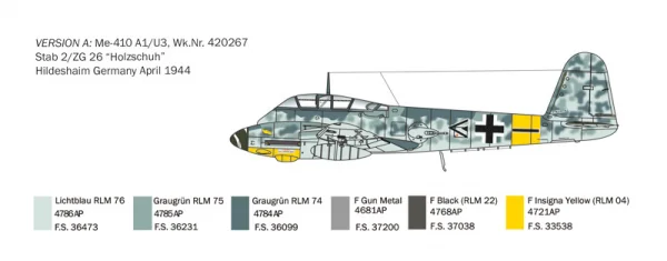 Italeri Me-410 Hornisse — image 5 of 9
